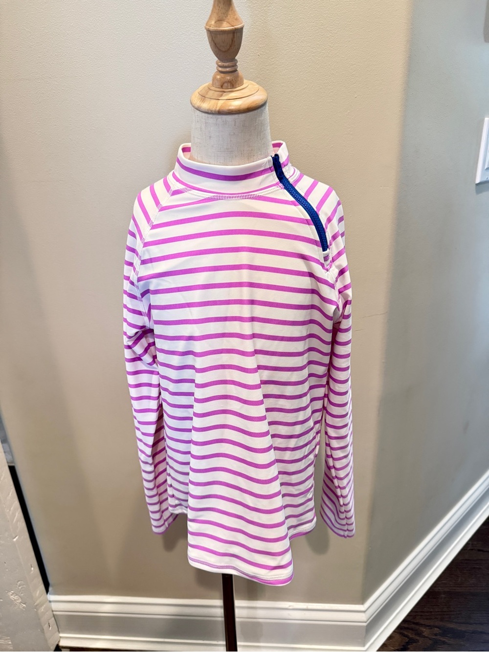 Lands’ End Rash Guard Spf 50+ Swim Shirt (C12)